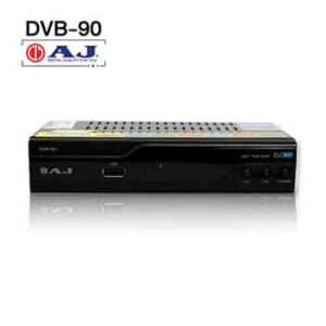 กล่องดิจิตอลทีวียี่ห้อ aj DVB-90