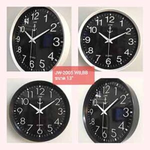 นาฬิกาติดผนังยี่ห้อ J-Time รุ่น JW-2005 ขนาด 13 นิ้ว